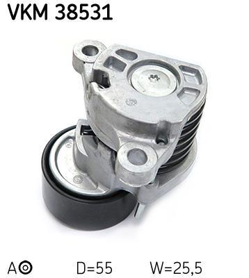 Galet tendeur de courroie d'accessoire SKF ref. VKM 38531
